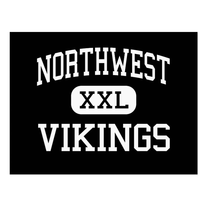 Northwest   Vikings   High   Grand Island Nebraska Post Card