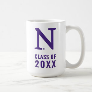 Northwestern N Graduation Class of Coffee Mug