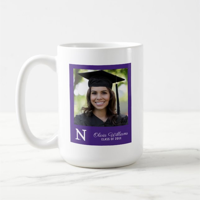 Northwestern N | Graduation Class of Coffee Mug (Left)
