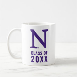 Northwestern N Graduation Class of Coffee Mug