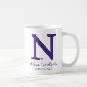 Northwestern N Graduation Class of Coffee Mug