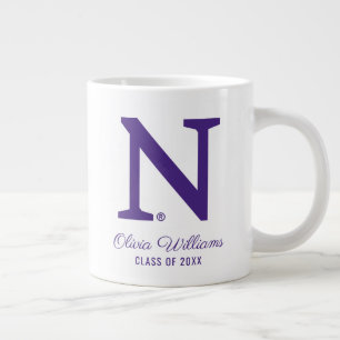 Northwestern N   Graduation Class of Giant Coffee Mug