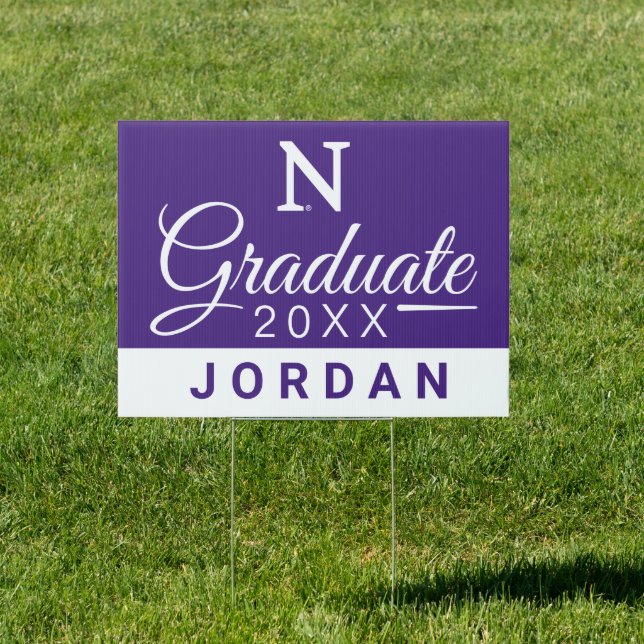 Northwestern N | Graduation Class of Sign (Insitu)