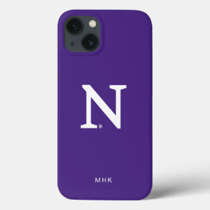 Northwestern N   Monogram iPhone 13 Case