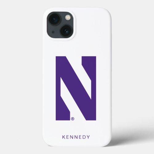 Northwestern University  Add Your Name iPhone 13 Case