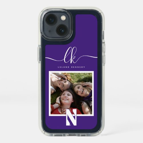 Northwestern University  Add Your Photo Speck iPhone 13 Case