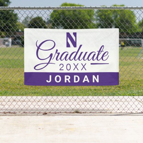 Northwestern University  Graduation Banner