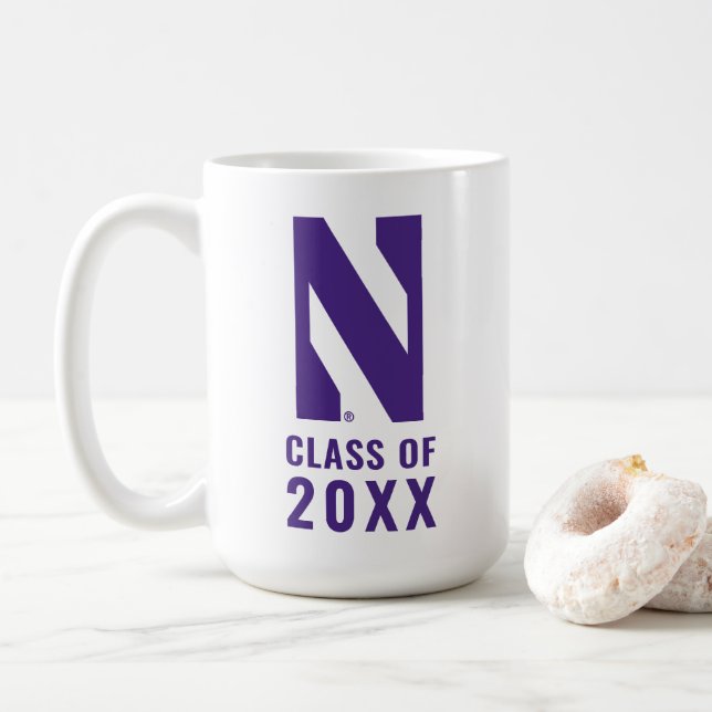 Northwestern University | Graduation Coffee Mug (With Donut)