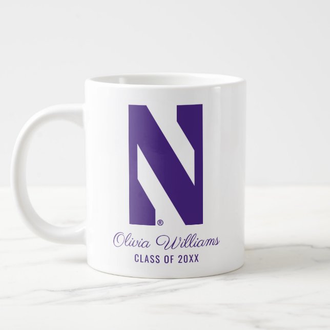 Northwestern University | Graduation Giant Coffee Mug (Left)