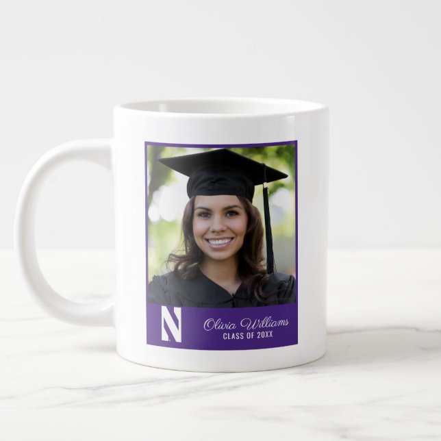 Northwestern University | Graduation Giant Coffee Mug (Left)