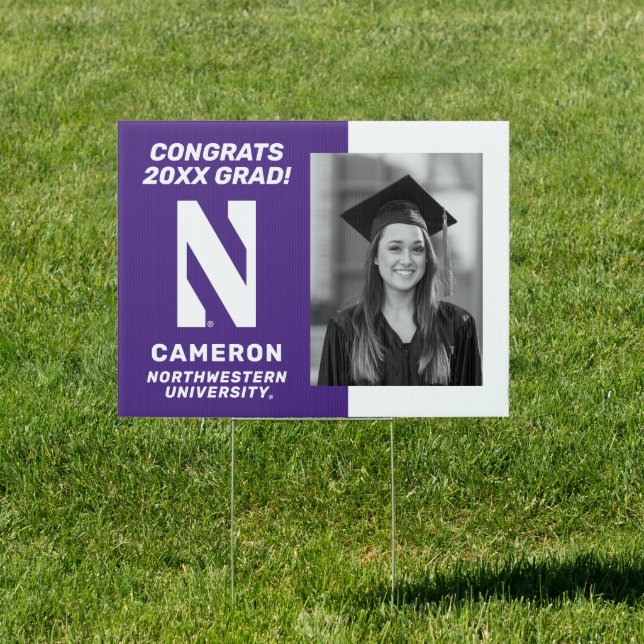 Northwestern University | Graduation Sign (Insitu)