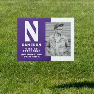 Northwestern University   Graduation Sign