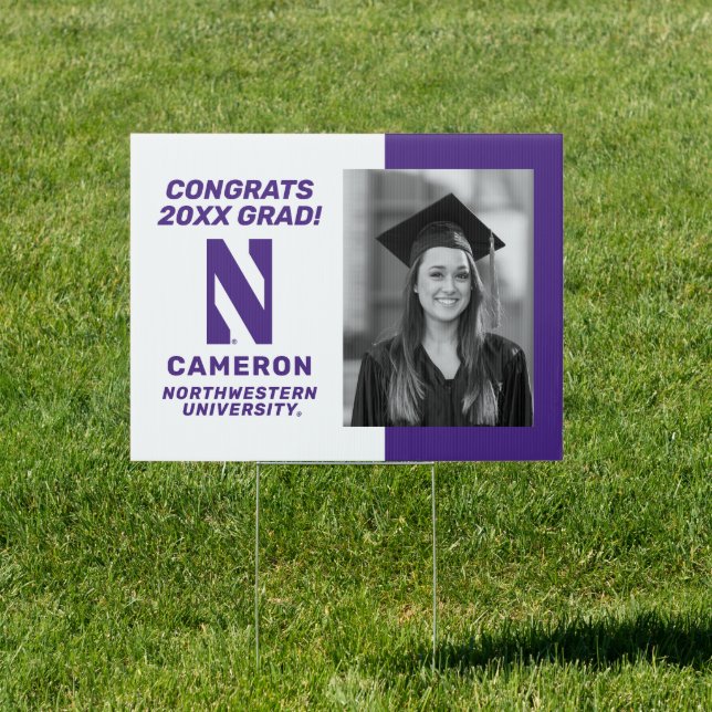 Northwestern University | Graduation Sign (Insitu)