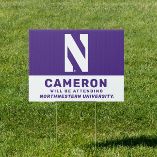 Northwestern University | Graduation Sign