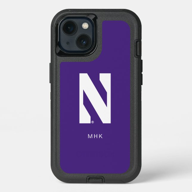 Northwestern University | Monogram Otterbox iPhone Case (Back)