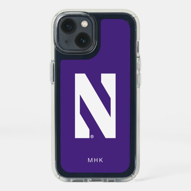 Northwestern University | Monogram Speck iPhone 13 Case (Front)