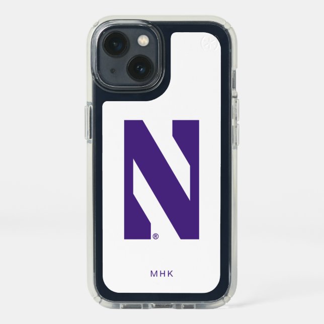 Northwestern University | Monogram Speck iPhone 13 Case (Front)