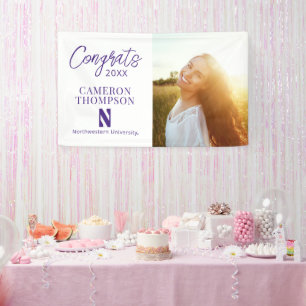 Northwestern University N Logo Banner