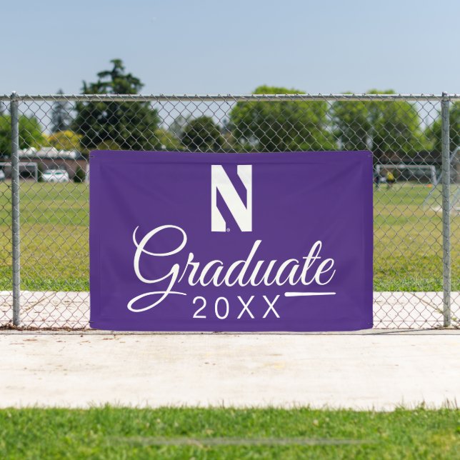 Northwestern University | N Logo Banner (Insitu)