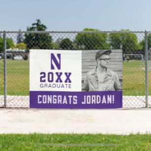 Northwestern University N Logo Banner