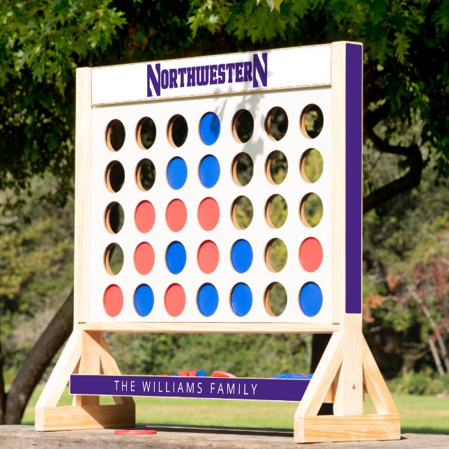 Northwestern University | N Logo Fast Four (Lawn)