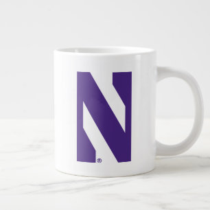 Northwestern University N Logo Giant Coffee Mug