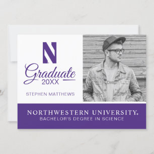 Northwestern University   N Logo Invitation