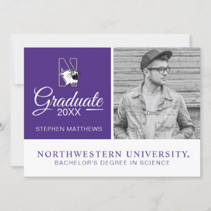 Northwestern University   N Logo Invitation