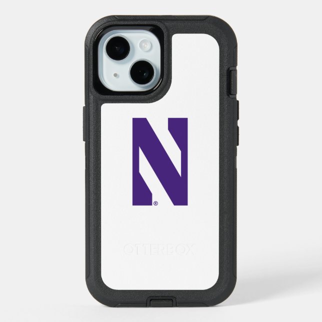 Northwestern University | N Logo iPhone 15 Case (Back)