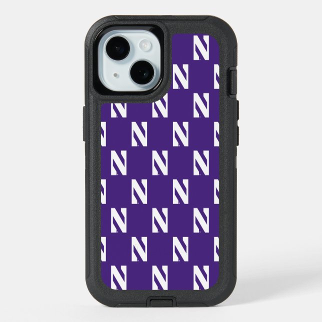Northwestern University | N Logo iPhone 15 Case (Back)