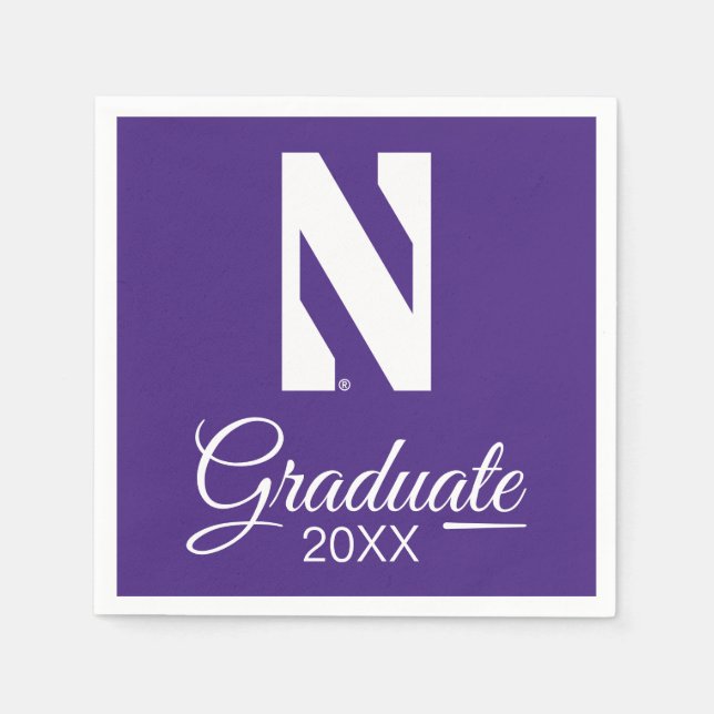Northwestern University | N Logo Napkins (Front)