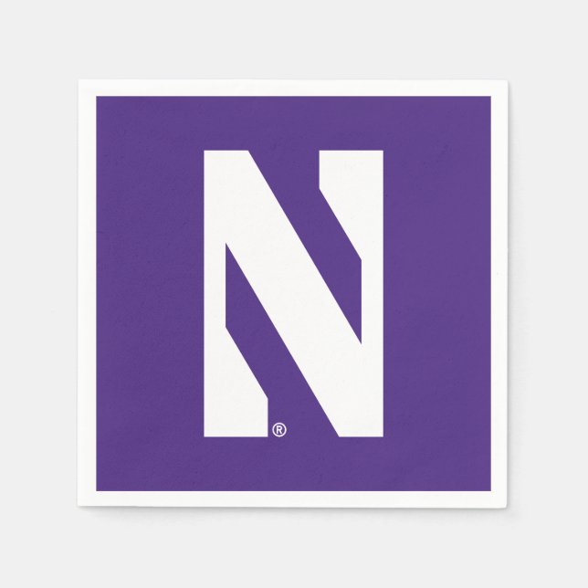 Northwestern University | N Logo Napkins (Front)