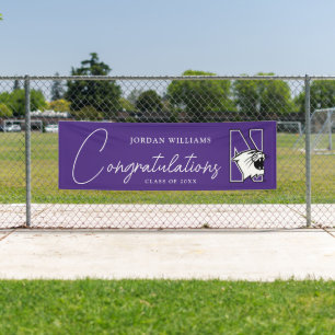 Northwestern University Primary Logo Banner