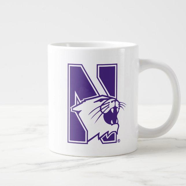 Northwestern University | Primary Logo Giant Coffee Mug (Right)