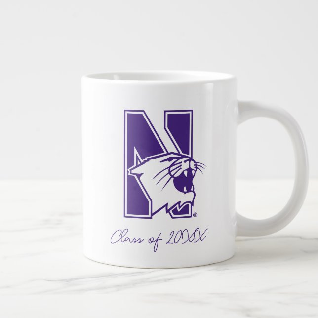 Northwestern University | Primary Logo Giant Coffee Mug (Right)