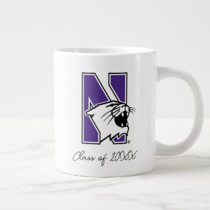 Northwestern University Primary Logo Giant Coffee Mug
