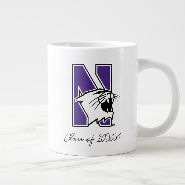 Northwestern University | Primary Logo Giant Coffee Mug (Right)