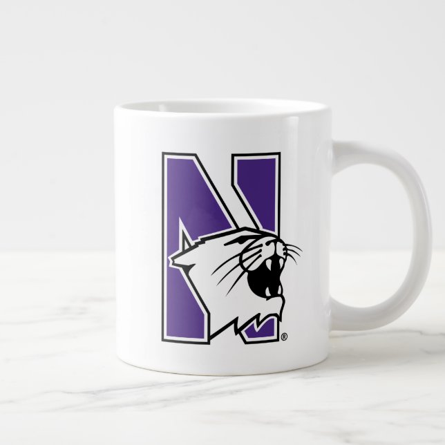 Northwestern University | Primary Logo Giant Coffee Mug (Right)