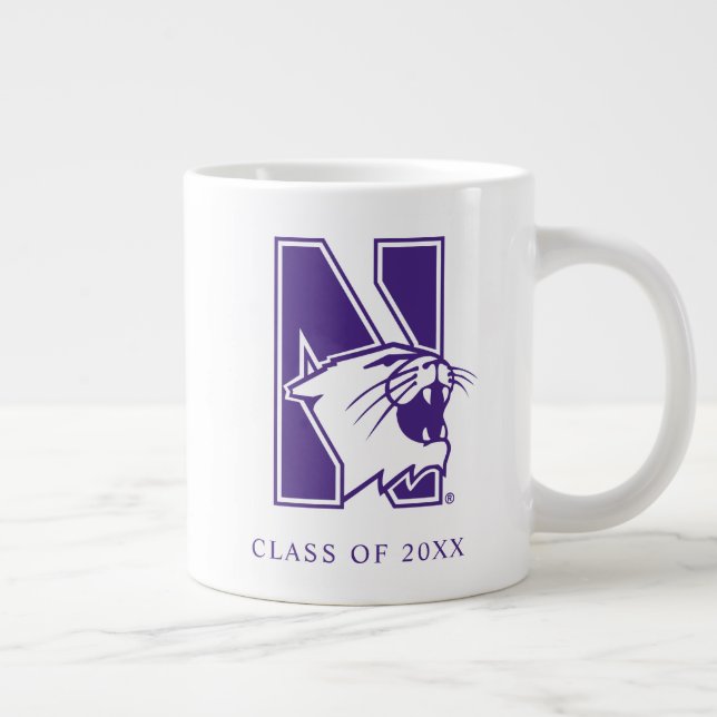Northwestern University | Primary Logo Giant Coffee Mug (Right)
