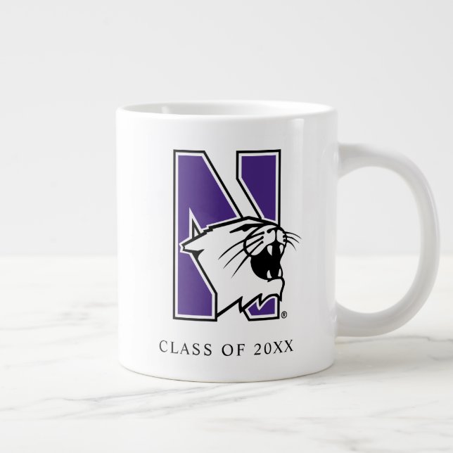 Northwestern University | Primary Logo Giant Coffee Mug (Right)