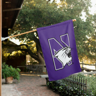 Northwestern University | Primary Logo House Flag