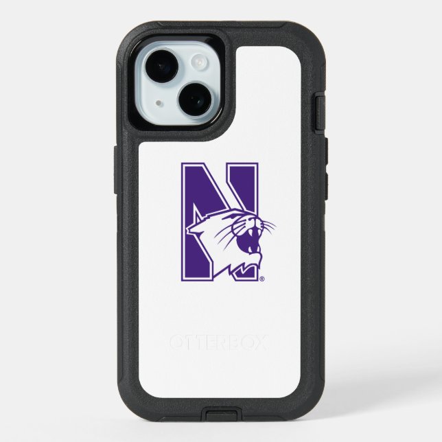 Northwestern University | Primary Logo iPhone 15 Case (Back)
