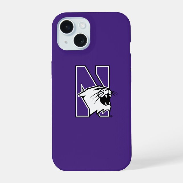 Northwestern University | Primary Logo iPhone 15 Case (Back)