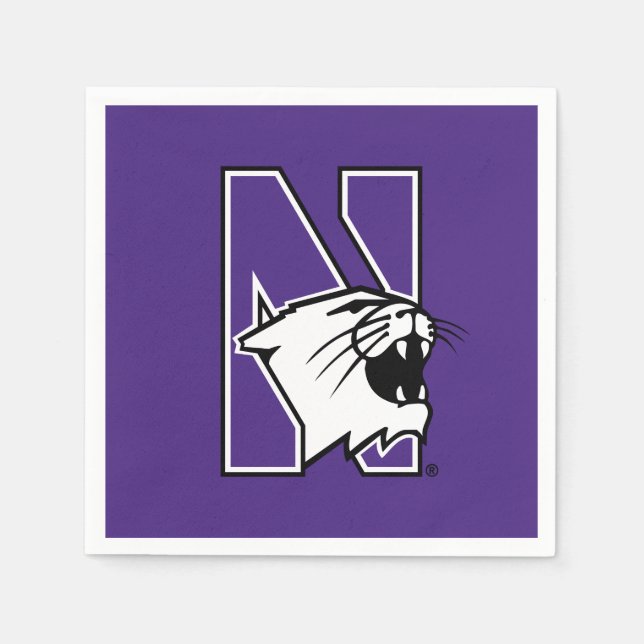 Northwestern University | Primary Logo Napkins (Front)
