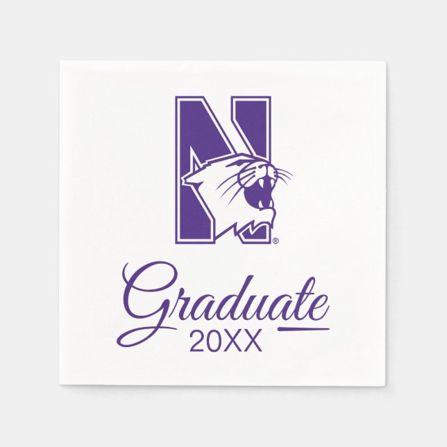 Northwestern University | Primary Logo Napkins (Front)