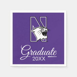Northwestern University   Primary Logo Napkins