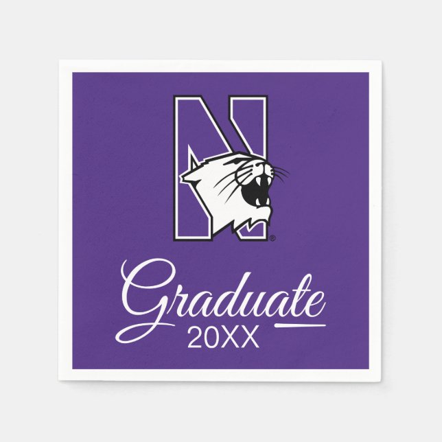 Northwestern University | Primary Logo Napkins (Front)