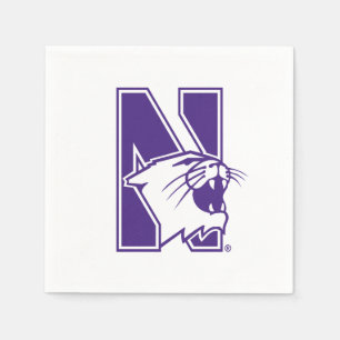 Northwestern University Primary Logo Napkins