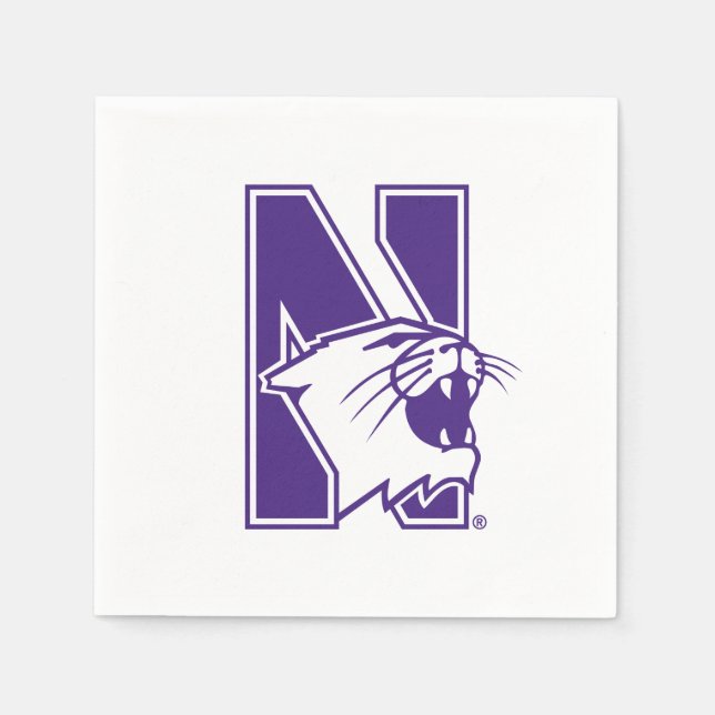 Northwestern University | Primary Logo Napkins (Front)