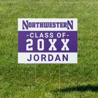 Northwestern University Wordmark | Graduation Sign